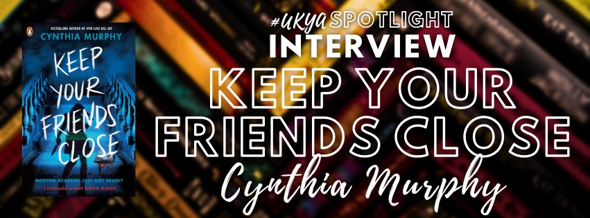 Title in white on black, gold, and red blurred spines next to image of book