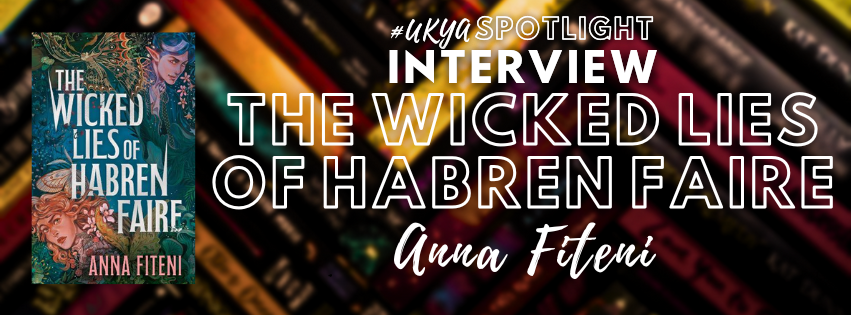 Title in white on black, red, and gold box spines next to image of blue book cover