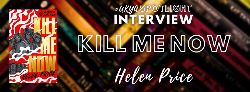 Title in white on black, red, and gold box spines next to image of red, black, and gold book cover